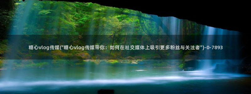 糖心免费：糖心vlog传媒(\